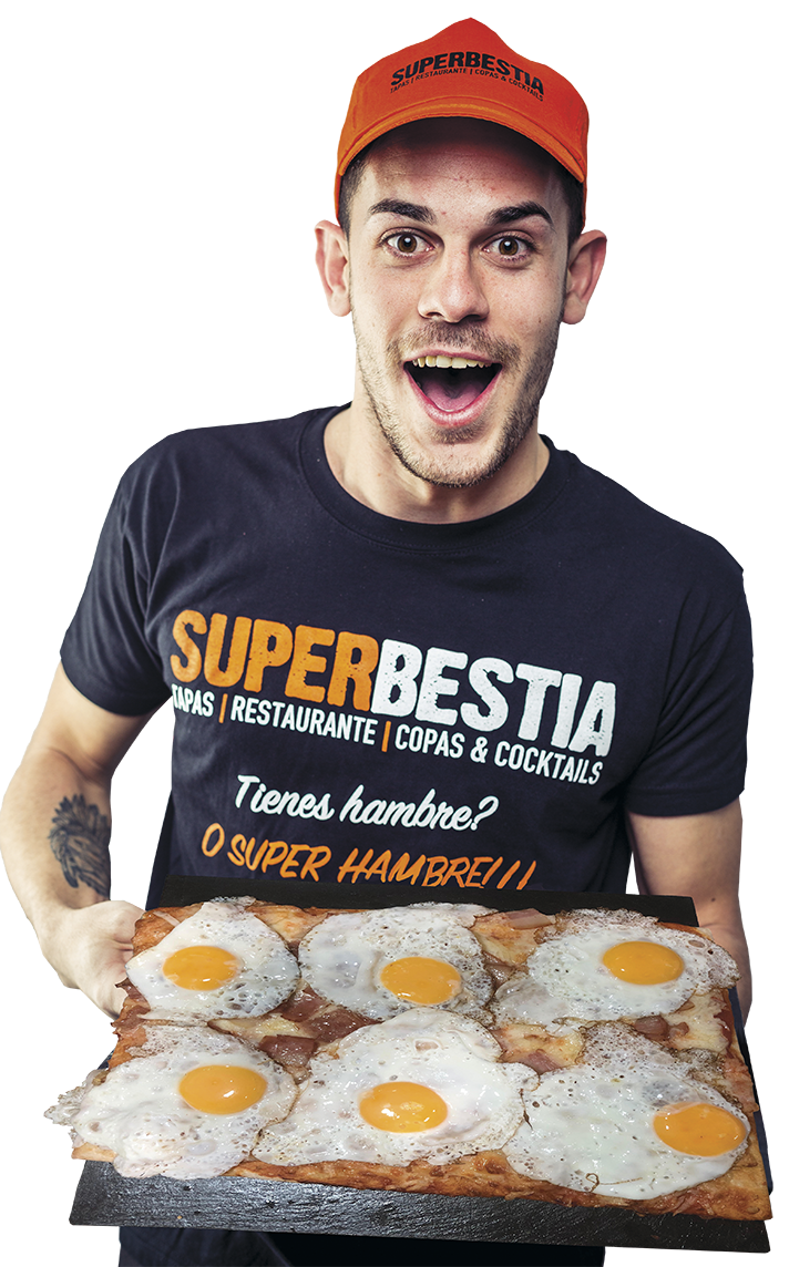 Pizza 6 Huevos Pizza SUPERCOJONUDA